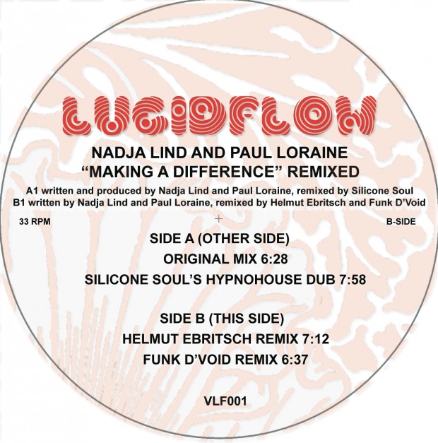 VLF001 – Nadja Lind & Paul Loraine – Making A Difference remixed (Funk D’Void, Silicone Soul, Helmut Ebritsch)