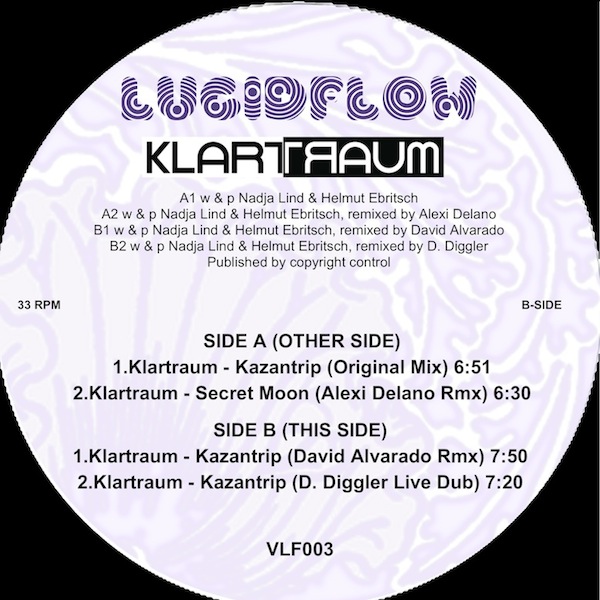 VLF003 – Klartraum – Secret Moon Wax Edition (rmx Alexi Delano, Diggler, David Alvarado)